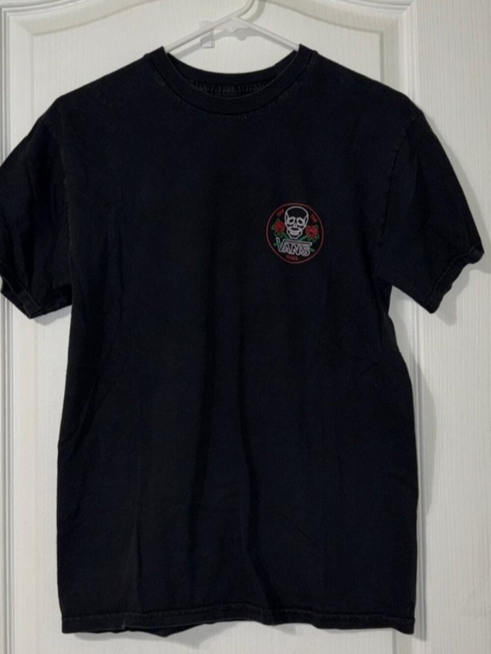 Black Graphic Short-Sleeve T-Shirt